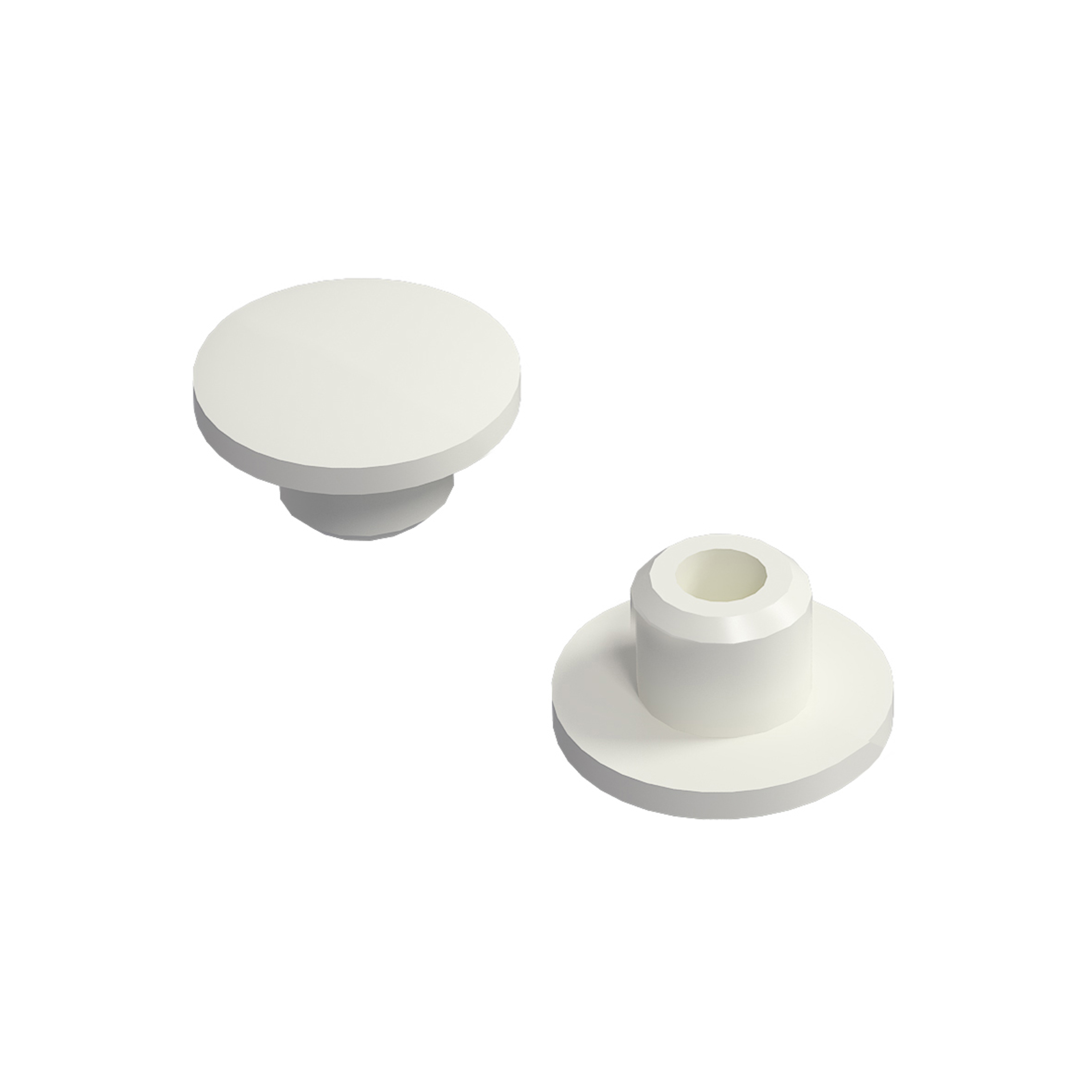 Clou Set buffers t.b.v. First toiletdeksel CL/04.06010, set van 2